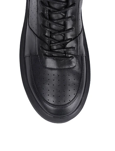 Жіночі черевики MIRATON шкіряні чорні(YK705H-24-216) - фото 5 - Miraton