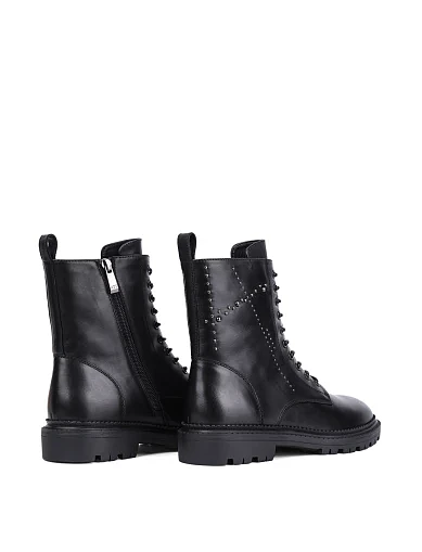 Жіночі черевики Attizzare шкіряні чорні(8036-628-1) - фото 4 - Miraton