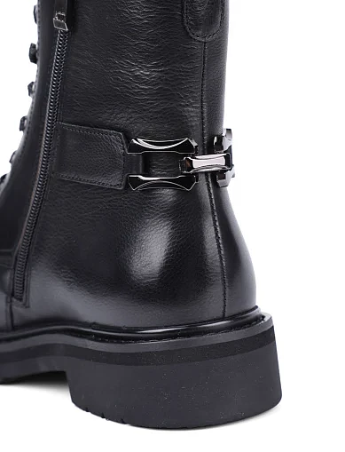 Жіночі черевики Attizzare шкіряні чорні(NH507A-607L-P742M) - фото 5 - Miraton