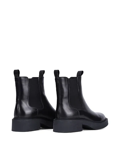 Женские ботинки Attizzare кожаные черные - фото 4 - Miraton