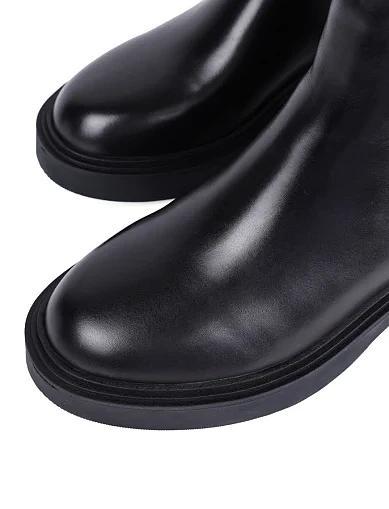 Женские ботинки Attizzare кожаные черные - фото 5 - Miraton