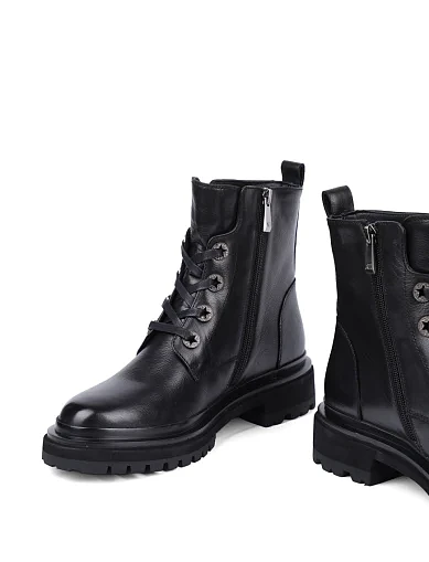 Жіночі черевики Attizzare шкіряні чорні(NH47AA-996L-P742M) - фото 2 - Miraton