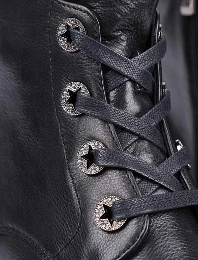 Жіночі черевики Attizzare шкіряні чорні(NH47AA-996L-P742M) - фото 5 - Miraton