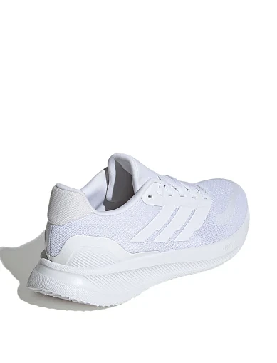 Женские кроссовки Adidas Runfalcon 5 тканевые белые - фото 4 - Miraton