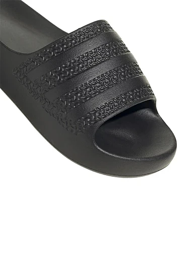 Жіночі шльопанці Adidas Adilette Ayoon гумові чорні (GX1979) - фото 7 - Miraton