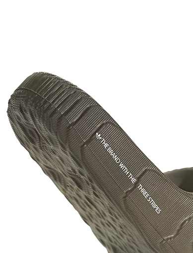 Женские шлепанцы Adidas Adilette 22 резиновые серые - фото 8 - Miraton