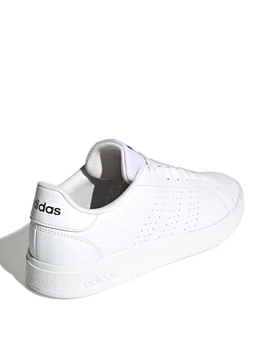 Мужские кеды Adidas Advantage Base 2.0 из экокожи белые - фото 4 - Miraton