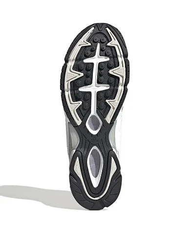 Мужские кроссовки Adidas Temper Run 2.0 из экокожи серебряного цвета - фото 6 - Miraton