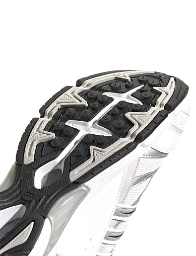 Мужские кроссовки Adidas Temper Run 2.0 из экокожи серебряного цвета - фото 8 - Miraton