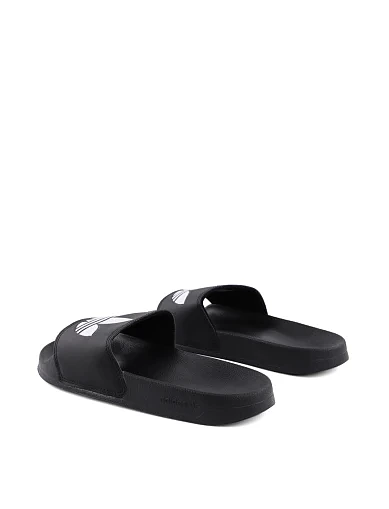Мужские шлепанцы Adidas Adilette резиновые черные - фото 3 - Miraton