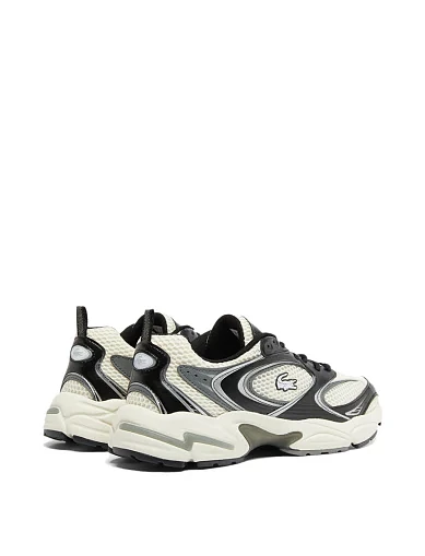 Чоловічі кросівки Lacoste велюрові чорні - фото 3 - Miraton