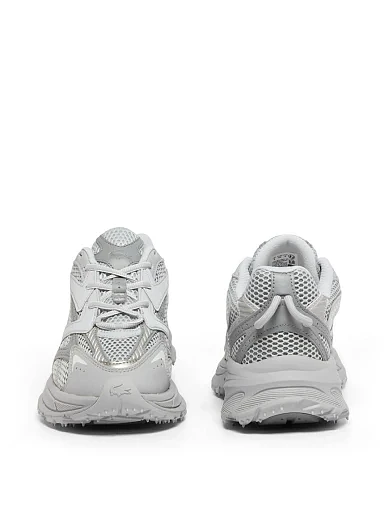 Мужские кроссовки Lacoste L003 Neo кожаные серые - фото 4 - Miraton