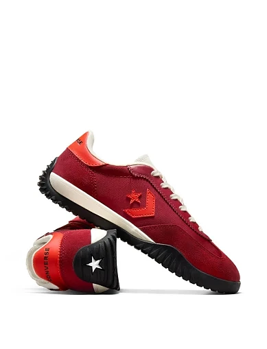 Женские кеды Converse Run Star Trainer замшевые красные - фото 4 - Miraton