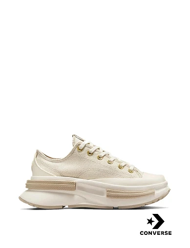 Женские кеды Converse Run Star Legacy CX тканевые бежевые - фото 1 - Miraton