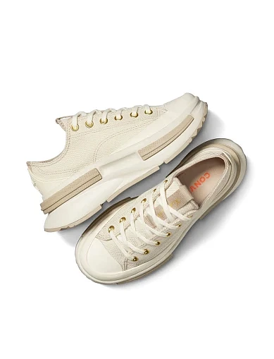Женские кеды Converse Run Star Legacy CX тканевые бежевые - фото 5 - Miraton
