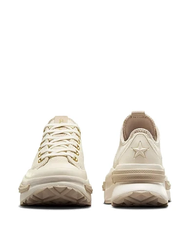 Женские кеды Converse Run Star Legacy CX тканевые бежевые - фото 6 - Miraton
