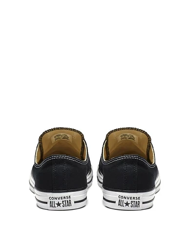 Жіночі кеди Converse Chuck Taylor All Star тканинні чорні (M9166C) - фото 3 - Miraton