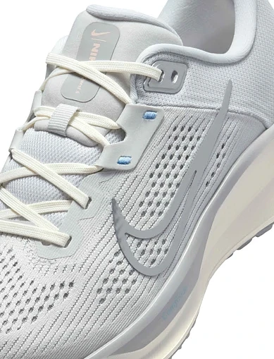 Женские кроссовки раннеры Nike QUEST 6 тканевые серые - фото 6 - Miraton