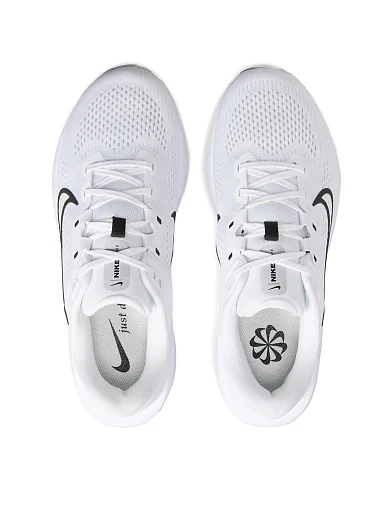 Женские кроссовки Nike QUEST 6 тканевые белые - фото 4 - Miraton