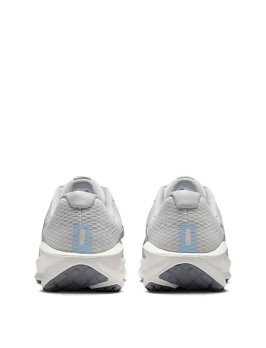 Женские кроссовки раннеры Nike DOWNSHIFTER 13 тканевые серые - фото 4 - Miraton