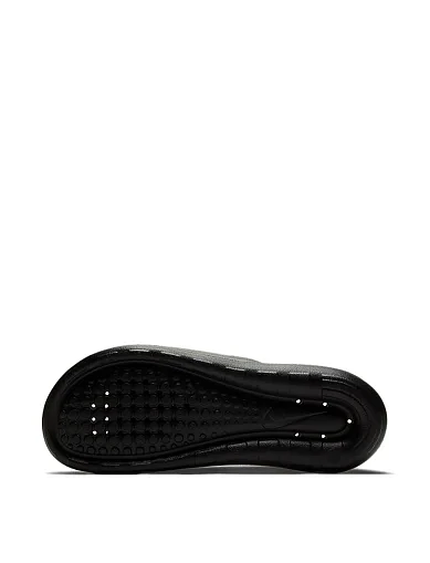 Женские шлепанцы Nike Victori One резиновые черные - фото 3 - Miraton