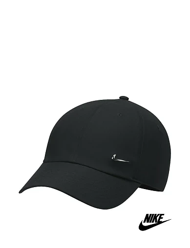 Кепка Nike Df Club Cap U Cb Mtswsh тканевая черная - фото 1 - Miraton