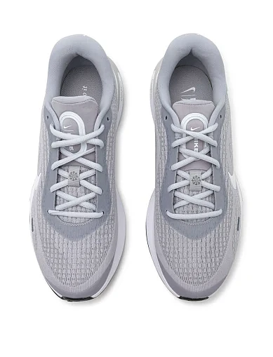 Чоловічі кросівки раннери Nike JOURNEY RUN тканинні сірі - фото 4 - Miraton