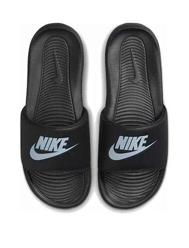 Чоловічі шльопанці Nike гумові сірі - фото 4 - Miraton