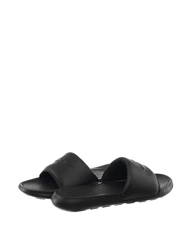 Чоловічі шльопанці Nike VICTORI ONE гумові чорні - фото 2 - Miraton