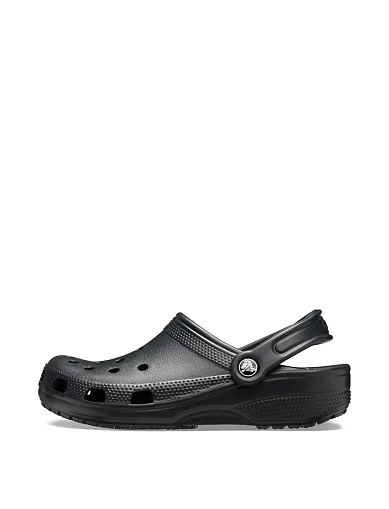 Женские кроксы Crocs резиновые черные - фото 3 - Miraton