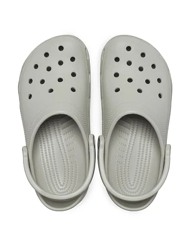 Чоловічі крокси Crocs гумові сірі - фото 4 - Miraton