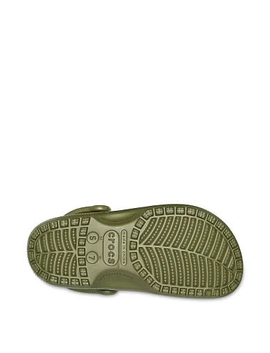 Чоловічі крокси Crocs гумові зелені - фото 5 - Miraton