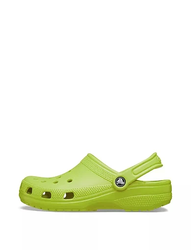 Мужские кроксы Crocs резиновые салатовые - фото 2 - Miraton