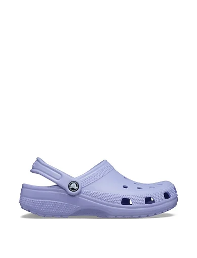 Женские кроксы Crocs резиновые фиолетовые - фото 1 - Miraton