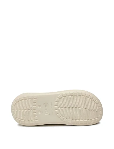 Женские кроксы Crocs резиновые бежевые - фото 5 - Miraton