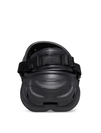 Чоловічі крокси Crocs гумові чорні - фото 6 - Miraton