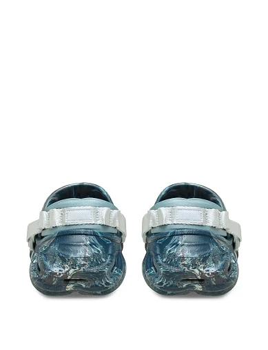 Чоловічі крокси Crocs гумові зелені - фото 5 - Miraton