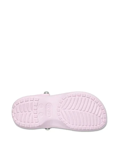 Жіночі крокси Crocs гумові рожеві (211231-6ZW) - фото 7 - Miraton