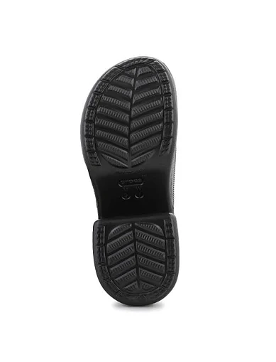 Женские кроксы Crocs резиновые черные - фото 7 - Miraton