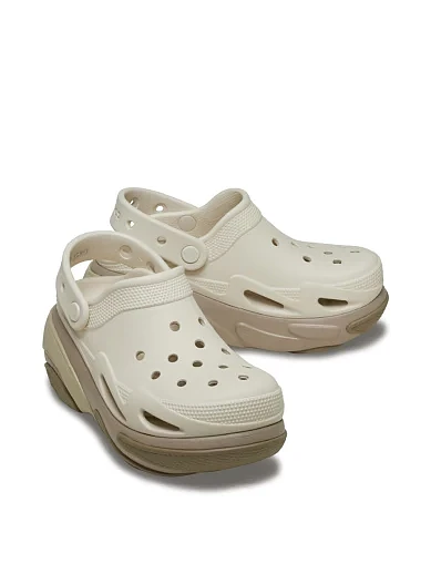 Женские кроксы Crocs резиновые зеленые - фото 3 - Miraton
