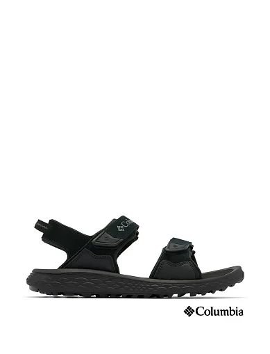 Мужские сандалии Columbia KONOS™ кожаные черные - фото 1 - Miraton
