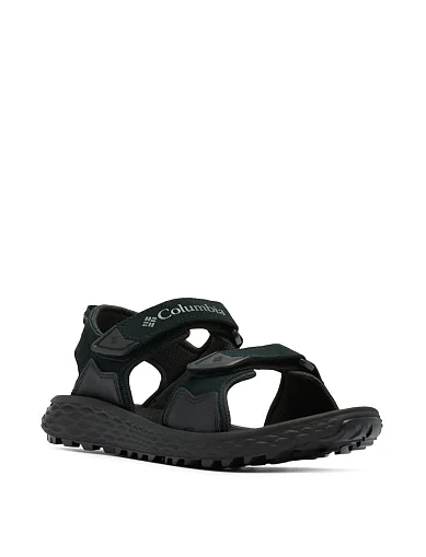 Мужские сандалии Columbia KONOS™ кожаные черные - фото 2 - Miraton
