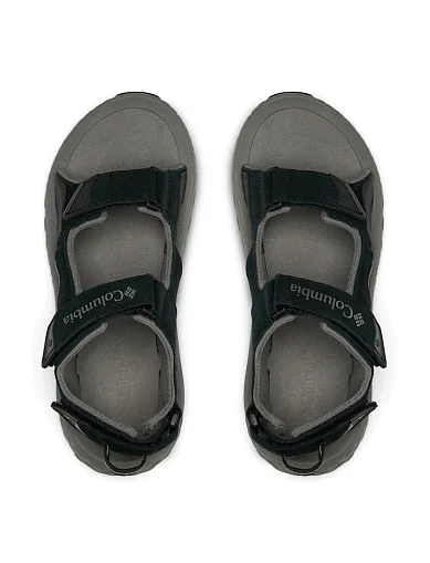 Мужские сандалии Columbia KONOS HIKER кожаные черные - фото 4 - Miraton