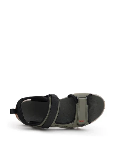 Мужские сандалии Northland Wandern из искусственной кожи зеленые - фото 5 - Miraton