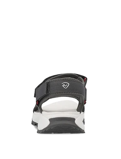 Мужские сандалии Northland Festland тканевые серые - фото 4 - Miraton