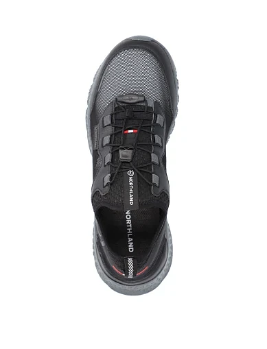 Мужские кроссовки Northland Tosens Mesh тканевые черные - фото 4 - Miraton