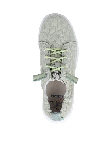 Женские туфли Hodaki тканевые желтые - фото 5 - Miraton