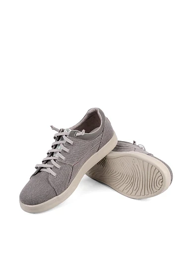 Чоловічі туфлі Hodaki тканинні жовті - фото 2 - Miraton