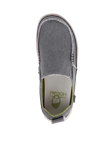 Мужские туфли Hodaki тканевые серые - фото 5 - Miraton