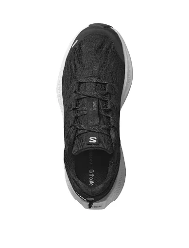 Мужские кроссовки раннеры Salomon Aero Glide 3 тканевые черные - фото 5 - Miraton